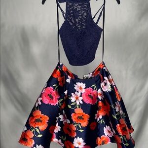 Formal 2-piece Short dress
